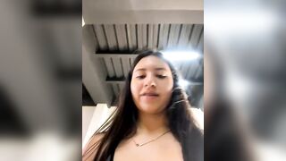 VAL_PRINCESS - Young Latina sweetly chatting and teasing in front of the camera