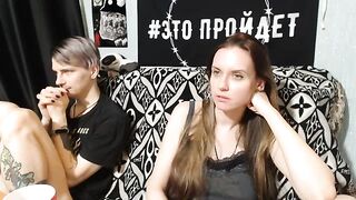 MilanaMax - guys in clothes communicate with the chat and are embarrassed to undress in front of the camera