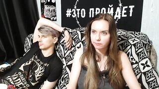 MilanaMax - A couple sits and chats and doesn't want to do anything in front of the camera