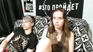 MilanaMax - A couple sits and chats and doesn't want to do anything in front of the camera