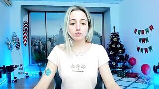 AlicePrings - Skinny blonde chats sweetly and teases in front of the camera